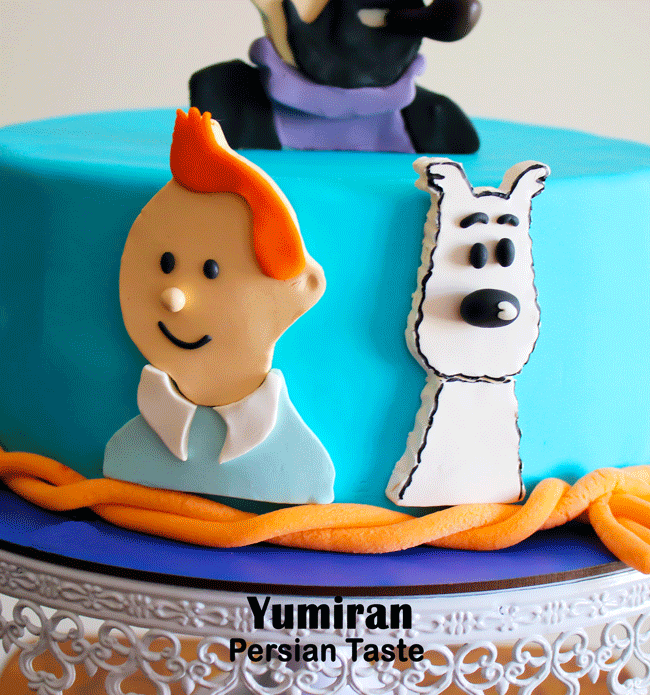 AA2 کیک فوندانت