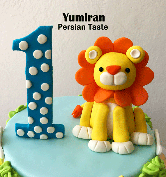 AA2 کیک فوندانت