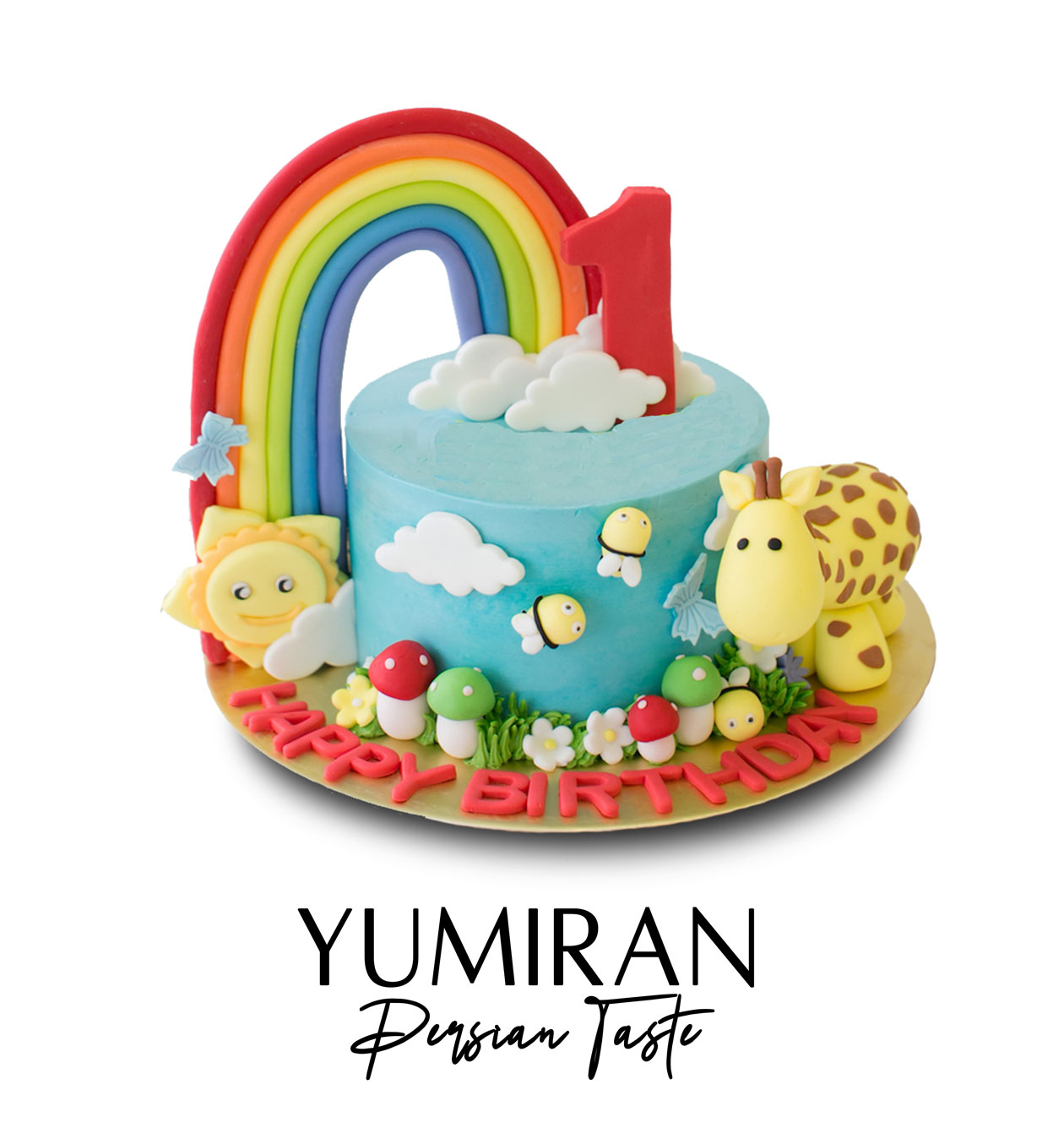 RRRRR (3) کیک فوندانت